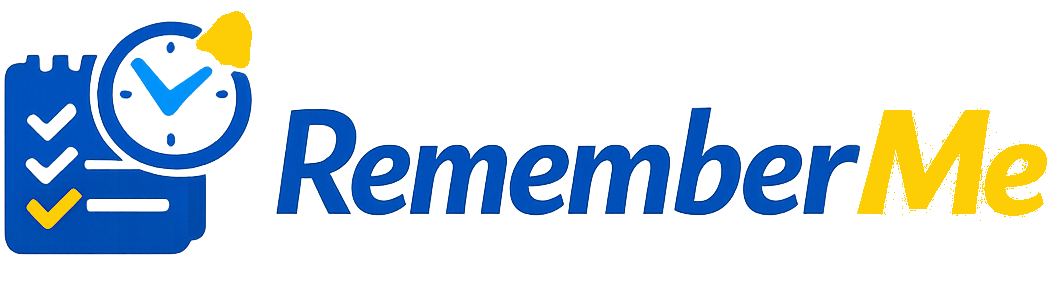 RememberMe logo — smart AI reminder app